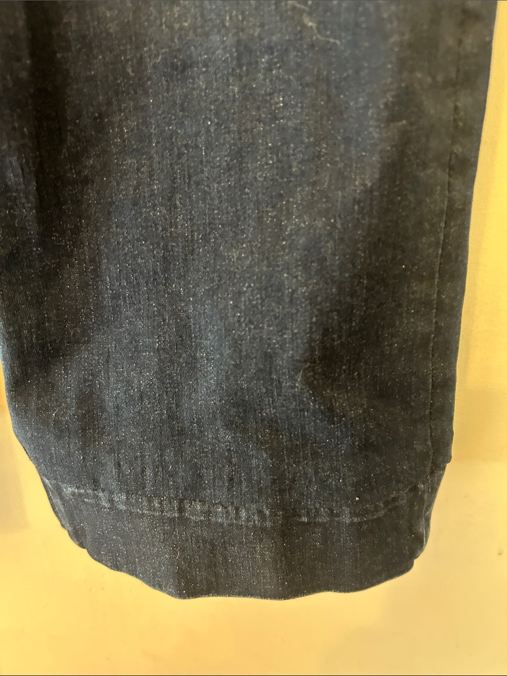 LILA RYAN Dark Navy Straight mid rise ankle Jean The Ava Size 32 EUC - Picture 4 of 9